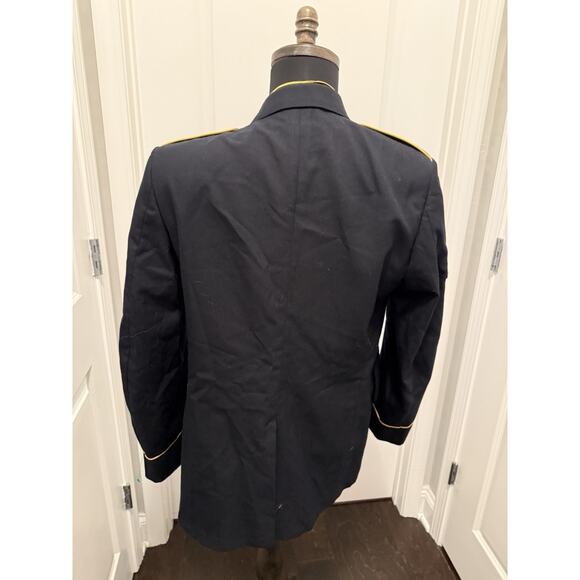 Army Service Uniform Enlisted Men's Coat Size 39RC ASU Dress Blues Used - Picture 4 of 10